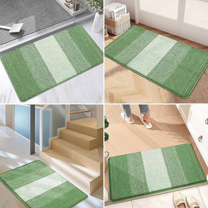 Kitinjoy Indoor Outdoor Door Mat, 70x35 Non-Slip Absorbent Dirt Trapper - Image 6