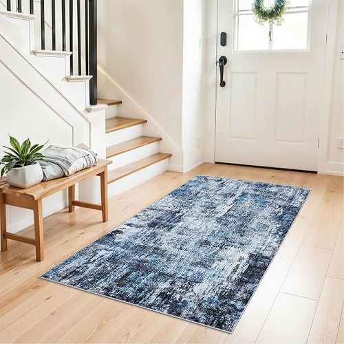 3x4 Washable Entryway Area Rug by ZHXXUJ