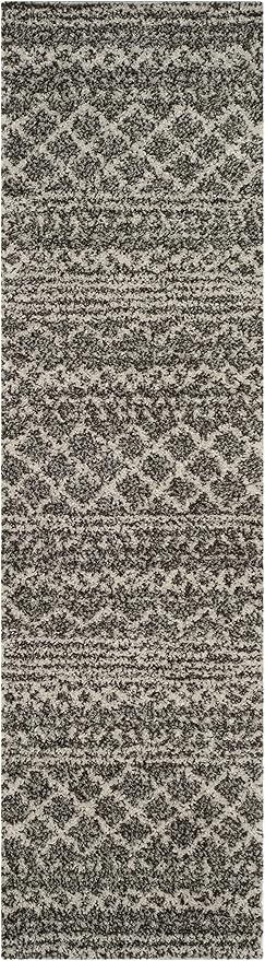 SAFAVIEH Arizona Shag Collection Runner Rug - Image 3