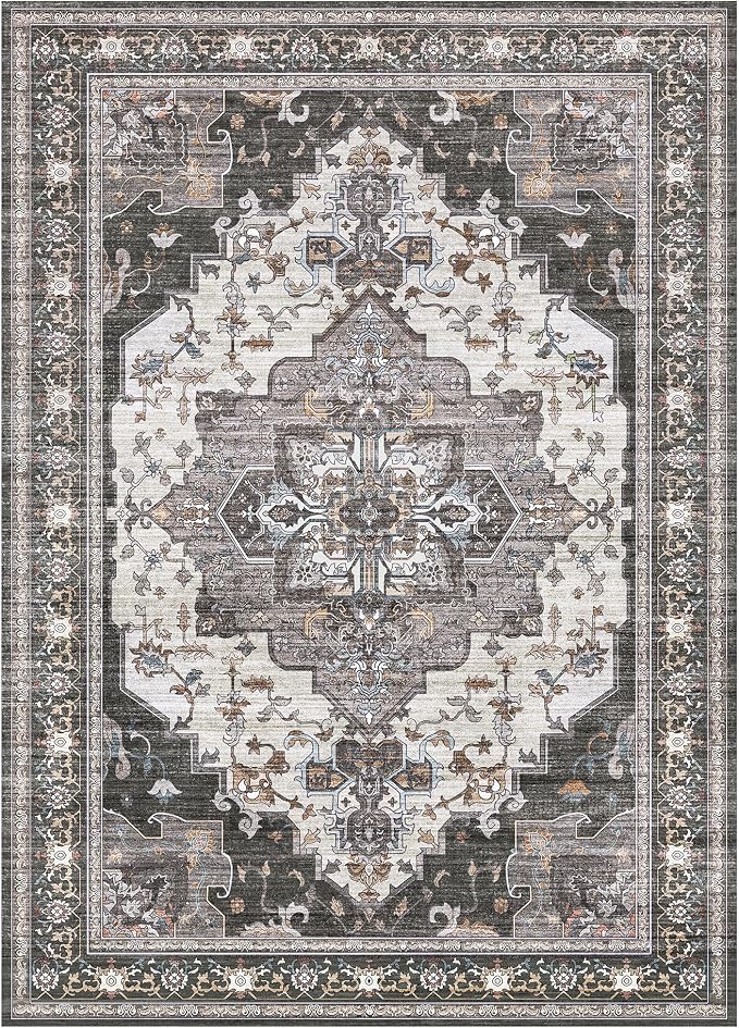 BEIMO Area Rugs 8x10 for Living Room Bedroom, Modern Vintage Machine Washable - Image 5
