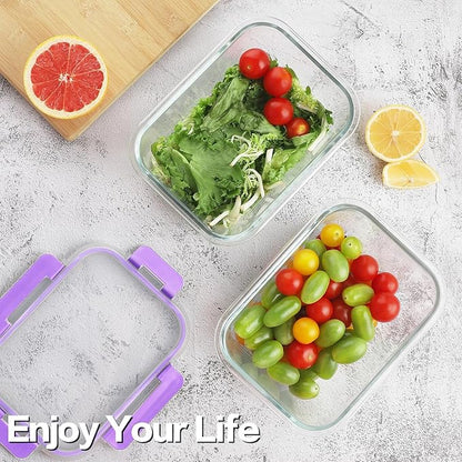 HOMBERKING 24pc Glass Food Storage Containers - Image 2
