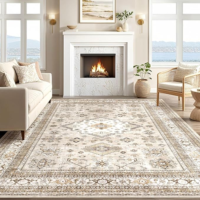 Vintage Living Room Area Rug 10x12 - Image 5