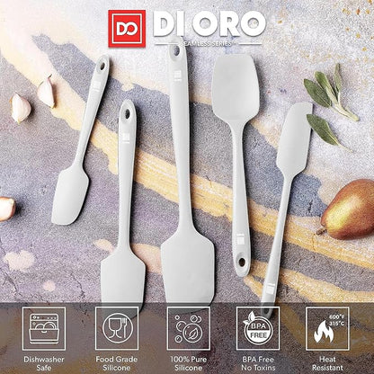 DI ORO Silicone Spatula Set - Image 3