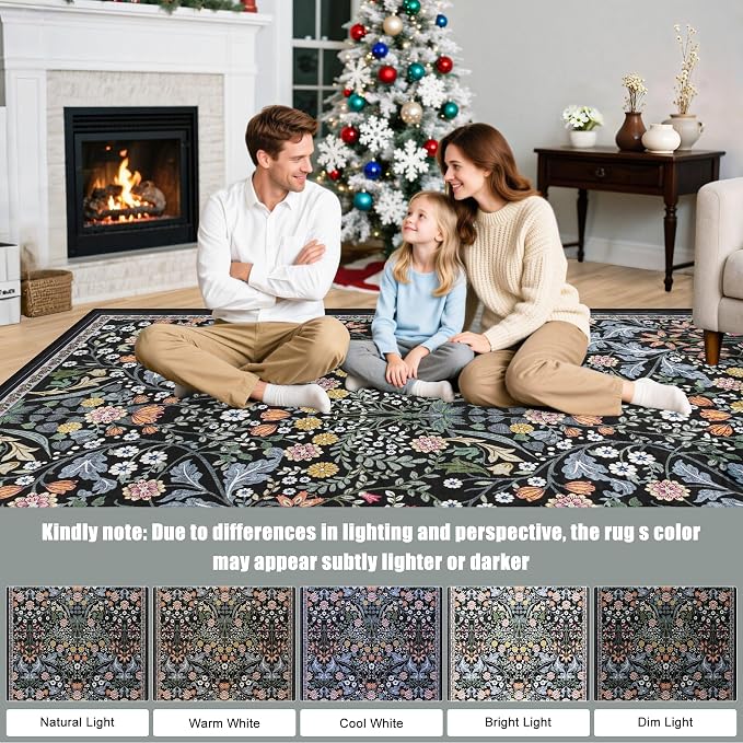 Runner Rug for Entryway: 2.6x10 Kitchen Rugs Non Slip Washable Ultra-Thin Soft - Image 9