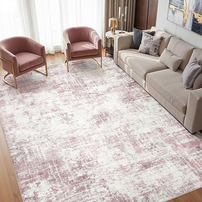 Washable 6x9 Area Rug for Living Room by COTILED