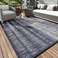 MontVoo Outdoor Rug Waterproof 9x12ft Outdoor Patio Rug Mat Reversible Plastic by MontVoo