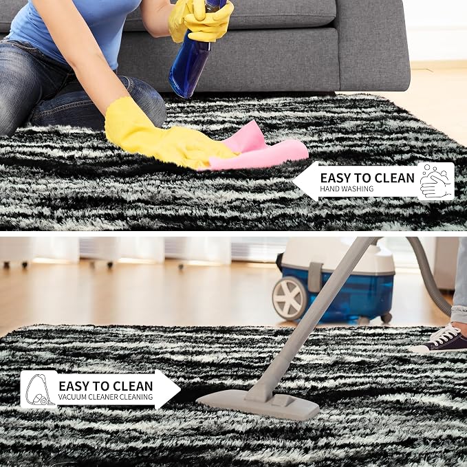 Tepook Area Rugs 9x12 for Living Room, Super Soft Fluffy Rugs for Bedroom - Image 7
