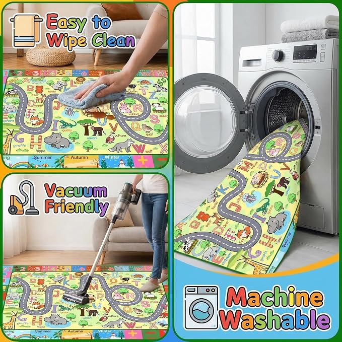 Educational ABC Area Rug 2.5x4 Feet Kids Rugs - Image 6