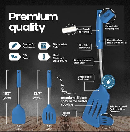 BakeRoyal Silicone Spatula Set - Image 2
