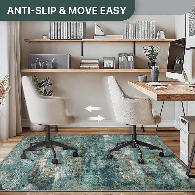36"x60" Office Chair Mat for Hardwood Tile Floor, Under Desk Carpet Protector - Image 5