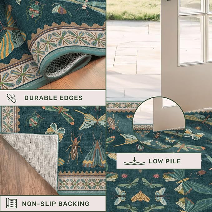 Hazo Haus Vintage Green Runner Rug - Image 4