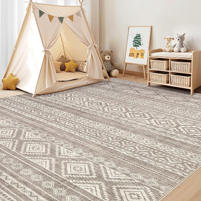 cotiled 10x13 Area Rugs Living Room Rug: Washable Boho Rugs - Image 7