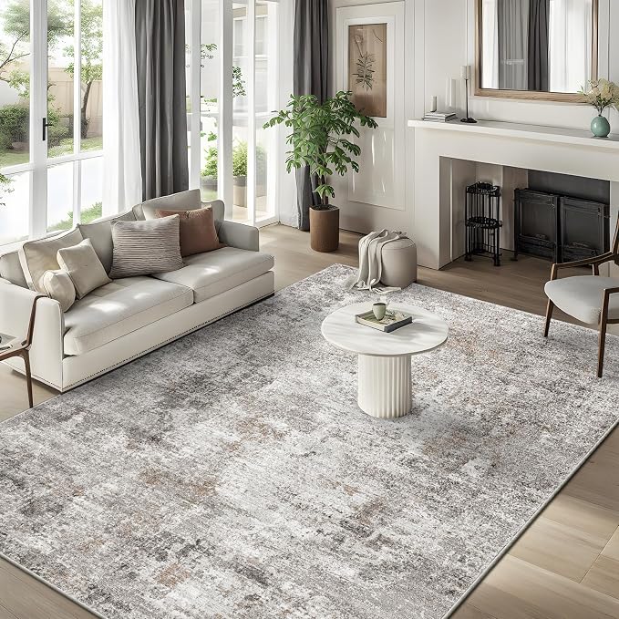 9x12 Washable Living Room Rugs by ZHXXUJ