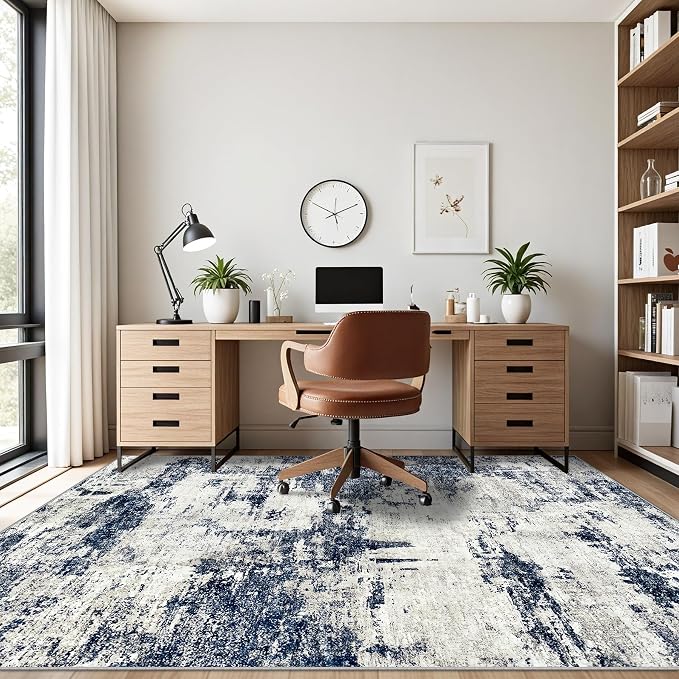Washable Rug 6x9 Area Rugs: Soft Large Living Room Rug - Image 3