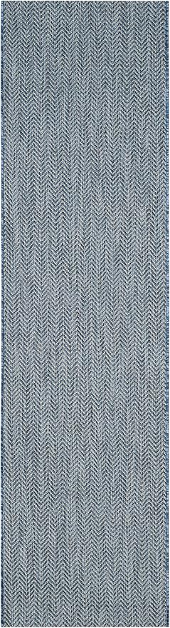 SAFAVIEH Outdoor Runner Rug 2'3"x18' by Unknown