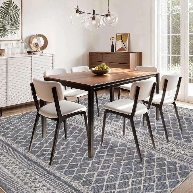 cotiled 8x10 Area Rugs Living Room Rug: Washable Boho Rugs - Image 6