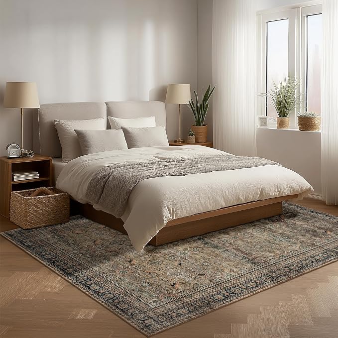Ruaruarug Washable Area Rug 5x7 - Image 2