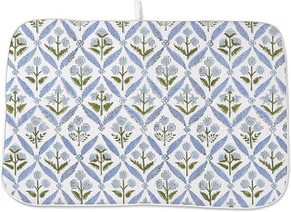 Boho Dish Drying Mat 18x24 Inches by OFIRD