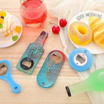 15 Sets Bottle Opener Inserts Kit Stainless Steel Round Bottle Openers Metal - Image 7