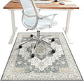 48"x60" Office Chair Mat for Hardwood Tile Floor, Under Desk Carpet Protector by BESBLEE