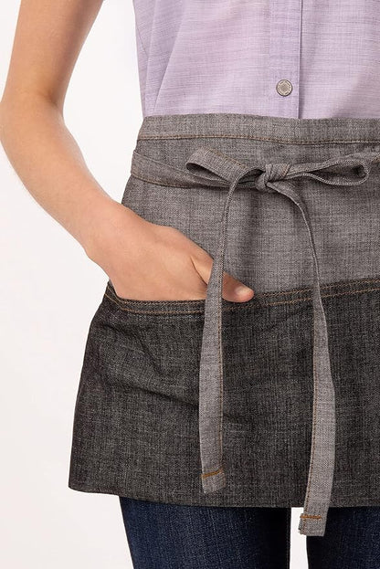 Chef Works Unisex Manhattan Waitress Apron - Image 5