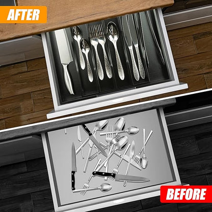 Kitchen Silverware Drawer Organizer and Storage Kitchen Gadgets Best Sellers - Image 2