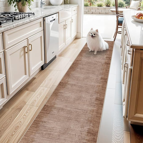 2x10 ft Washable Hallway Runner Rug – Non-Slip Long Carpet Runners by BYYVOORugsforYourHome