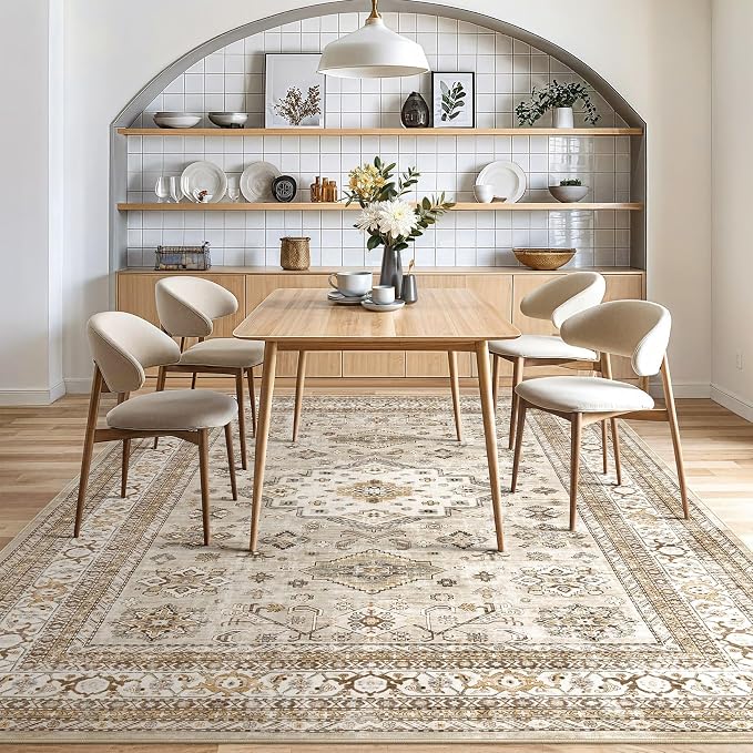 Vintage Living Room Area Rug 10x12 - Image 7