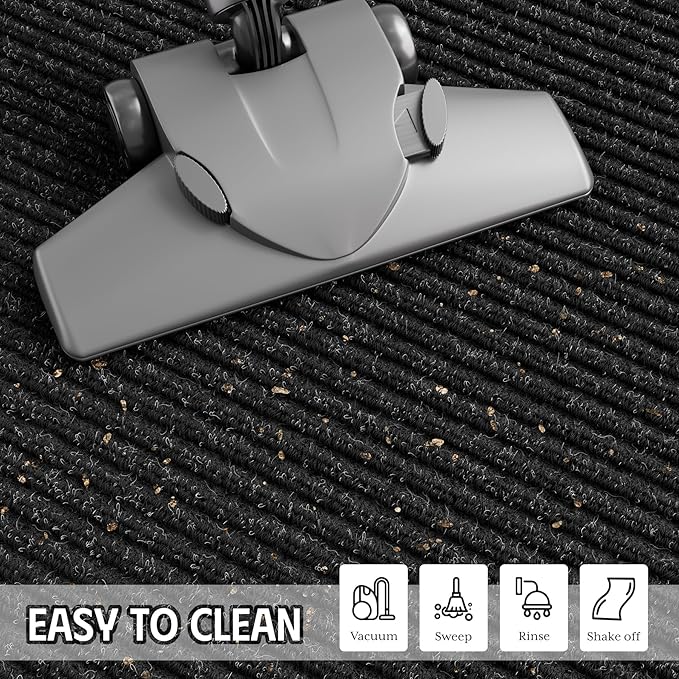 Front Door Mat 3' x 5', Low Profile Heavy Duty Door Mat Outside Entrance - Image 7