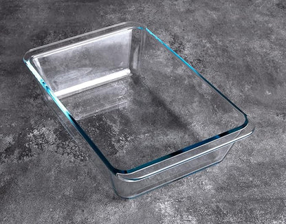 Deep Clear Glass Baking Dish, Rectangular Tempered Glass Baking Pan, The Larger - Image 4