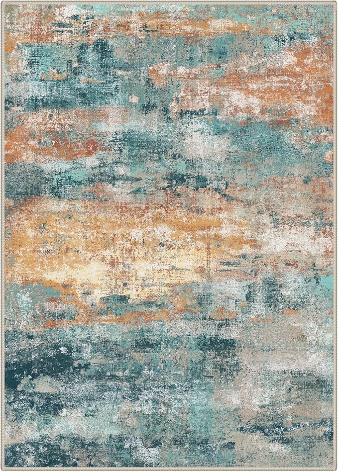 BEIMO Area Rugs 8x10 for Living Room Bedroom, Modern Abstract Machine Washable - Image 5