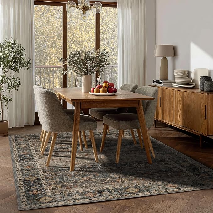 Ruaruarug Washable Area Rug 4x6 - Image 5