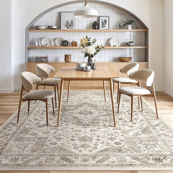 Vintage Living Room Area Rug 9x12 - Image 7