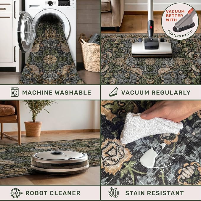 Vintage Runner Rugs for Hallways - Image 4