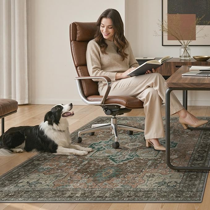 36"x60" Office Chair Mat for Hardwood Tile Floor, Under Desk Carpet Protector - Image 7