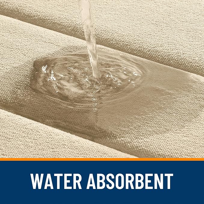 OLANLY Memory Foam Long Bathroom Rugs Runner 47x24, Super Soft Absorbent Bath - Image 4