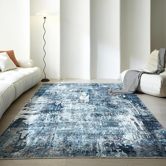 Rugcomf 6x9 Washable Bedroom Boho Rug - Image 2