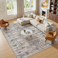 Washable 5x7 Area Rug for Living Room by JessibouAreaRug