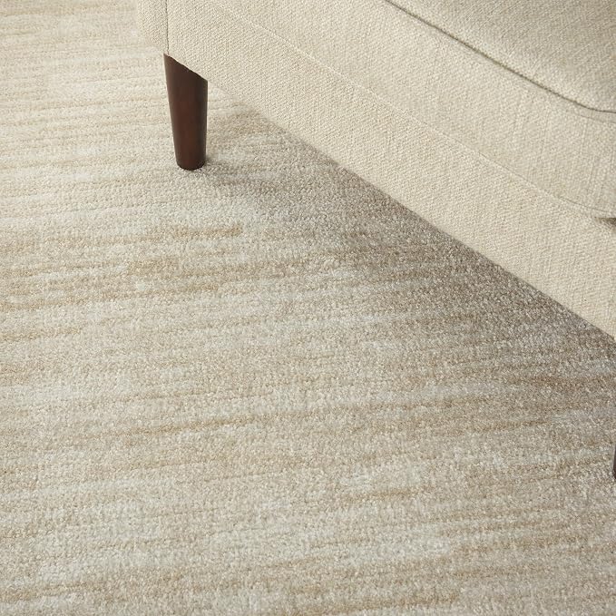 Nourison Home Nourison Essentials Ivory Beige 5' x 8' Area Rug - Image 5