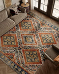 BESTSWEETIE Area Rug 5x7 Machine Washable Non-Slip Low Pile Print Pattern by BESTSWEETIE