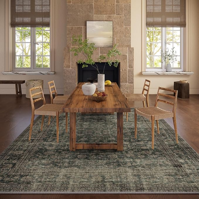 Washable Living Room Area Rug: 10x14 Rugs - Image 5