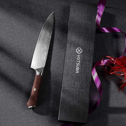 YOTSUBA 8 Inch Japanese Chef Knife, Ultra Sharp Professional Kitchen Knife - Image 6