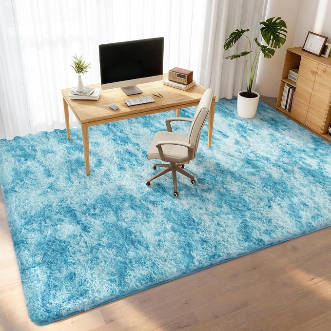 Litanika 9x12 Fluffy Shag Faux Fur Area Rug - Image 3