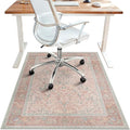 36"x60" Office Chair Mat for Hardwood Tile Floor, Under Desk Carpet Protector by BESBLEE
