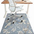 36"x48" Office Chair Mat for Hardwood Tile Floor, Under Desk Carpet Protector by BESBLEE