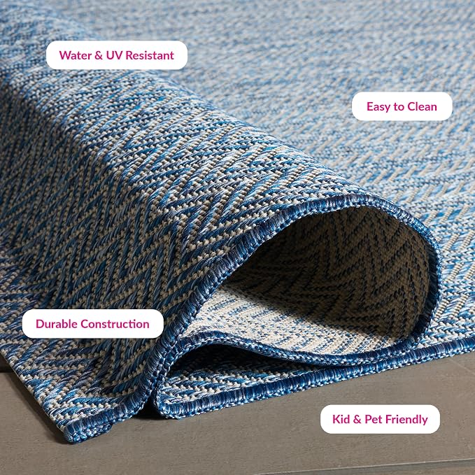 SAFAVIEH Outdoor Area Rug 10x14 - Image 5