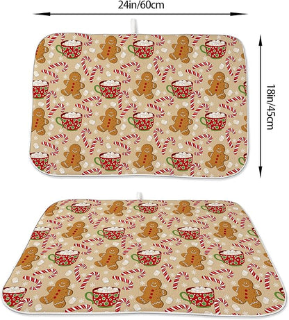 Christmas Drying Mat 18x24 Inches - Image 2