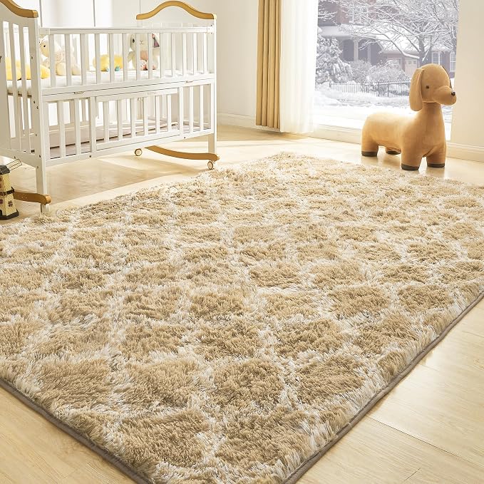Litanika 8x10 Geometric Shag Area Rug - Image 4