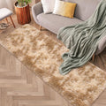 2x6 Soft Fluffy Beige Runner Rug by TENNOLA