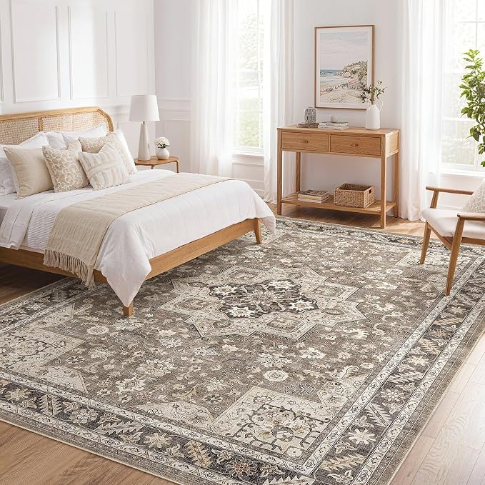 Vintage Living Room Area Rug 10x14 - Image 9
